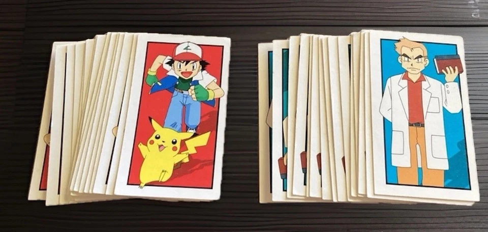 Pokemon Monopoly Collectors 1999 Replacement Cards Oak Ash Trainer - Image 1 of 1