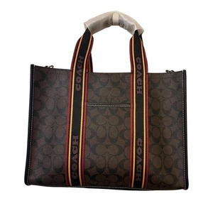 COACH Smith Tote Shoulder 2way Signature Stylish Brand New - Picture 1 of 12