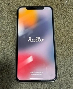 Apple iPhone X - 64 GB - White (Unlocked) No Sim Card Tray - Picture 1 of 4