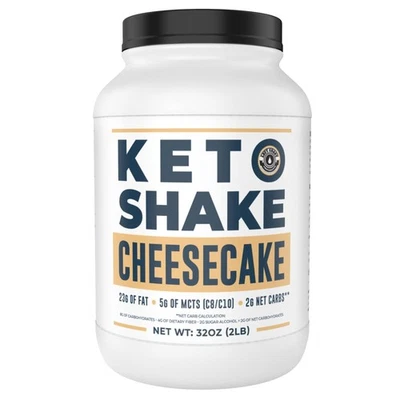 Cheesecake Keto Meal Replacement Shake 2 фунта - низкоуглеводный протеиновый порошок шейк M... - Изображение 1 из 4