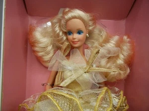 Vintage Mattel 1989 Barbie Puppe *GOLDEN GREETINGS* #7734 Limited Edition FAO - Bild 1 von 15