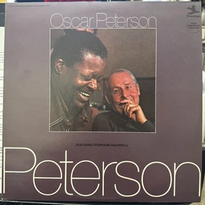 Oscar Peterson Stephane Grappelli PETERSON 2 LP Prestige First US Press NM/VG+ - Bild 1 von 5