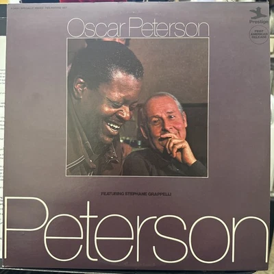 Oscar Peterson Stephane Grappelli PETERSON 2 LP Prestige First US Press NM/VG+ Foto 1 de 4