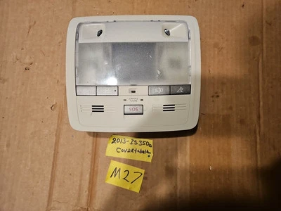 2013 LEXUS IS350c ТРАНСФОРМИРУЕМЫЙ ВЕРХНИЙ КУПОЛ ЛАМПА КОНСОЛЬ OEM - Изображение 1 из 4