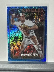 Jordan Westburg 2024 Topps Series One - Blue Shimmer /999 RC - Baltimore Orioles - Picture 1 of 11