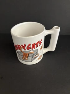COPY CATS, Keramik Kaffeebecher / Tasse, Vintage - Bild 1 von 3
