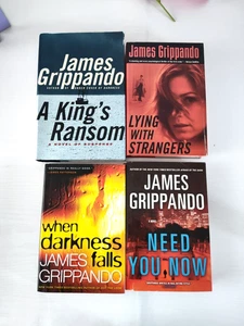 James Grippando Thriller Lot 4 HC/DC Legal Suspense Novels for Grisham Fans - Foto 1 di 10