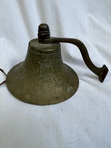 Vintage Solid Brass Ship Fog Nautical Maritime Fire /Fog Bell  - Picture 1 of 5