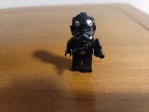 Lego Star Wars Imperial Officer Pilot Minifigure Black Storm Trooper with Gun - Picture 1 of 4