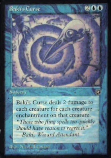 Baki's Curse - Homelands: #22, Magic: The Gathering Lp R97 - Image 1 of 1