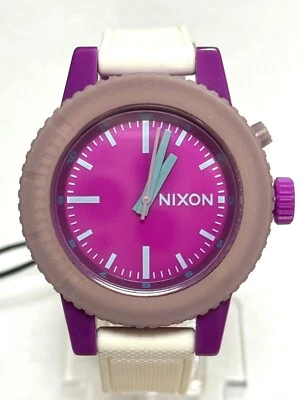 Reloj Nixon Mujer A287-698 Gogo Púrpura/Blanco Policarbonato Foto 1 de 2
