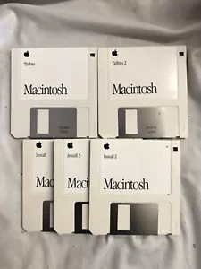 Apple Macintosh System Floppy Disks - Install / Tidbits - Picture 1 of 2