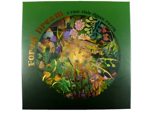 Forest Dream: A Flow State Circular Jigsaw Puzzle by Elin Svensson 1000 Piece - Picture 1 of 2