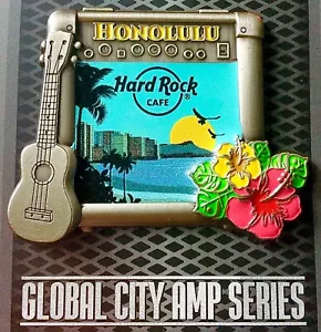 2020 HARD ROCK CAFE HONOLULU GLOBAL CITY AMP SERIES DIAMOND HEAD LE PIN - Bild 1 von 1