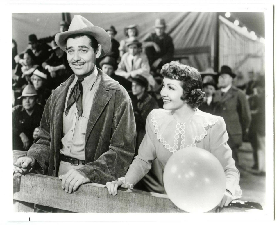 CLARK GABLE&CLAUDETTE COLBERT "BOOMTOWN" 8x10 GLOSSY MOVIE STILL PUBLICITY PHOTO - Image 1 of 1
