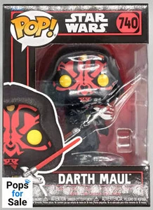 740 Darth Maul - Star Wars: Dark Side Funko POP - Picture 1 of 1