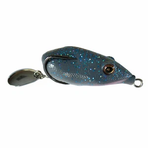Behr Trendex Glitter Maus 6,0cm Grey Gummiköder für Barsch Hecht Raubfisch - Bild 1 von 1