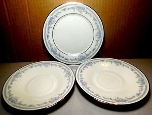 Lenox~Cosmopolitan Collection Reverie Made In U.S.A 1 Bread & Butter & 2 Saucer - Picture 1 of 19