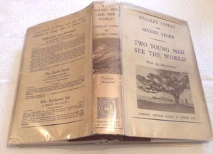 Unwin & Storr Two Young Men See The World First Ed in D/J 1934 - Picture 1 of 10