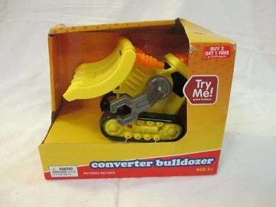Play Right Light-up Converter Bulldozer / Robot Ages 3+ - Image 1 of 2