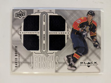 David Booth 2009-10 Upper Deck Black Diamond Quad Jerseys #QJ-DB