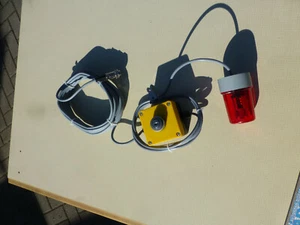 Machine Warning Light Alphalaser with Key Switch and Connecting Cables NEW - Picture 1 of 4