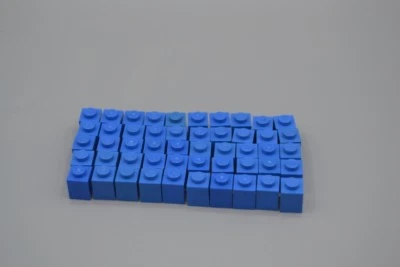 LEGO 50 x Basisstein 1x1 blau blue basic brick 3005 300523 - Bild 1 von 2