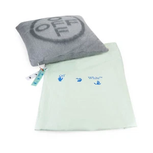 NWT OFF-WHITE c/o VIRGIL ABLOH Grey PILLOW Size OS $520 - Picture 1 of 3