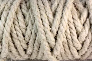 HEMP ROPE HEMP-Natural, Eco friendly / 100% Real Hemp from the EU 4- 6- 8MM - Picture 1 of 8