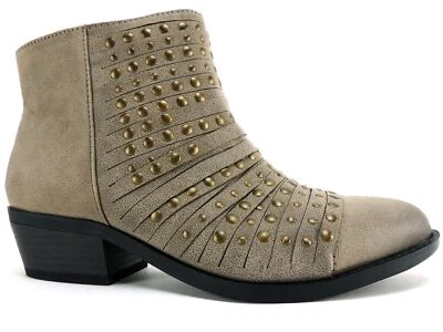 Botines para mujer White Mountain Desire con tachuelas piedra talla 7 M Foto 1 de 4