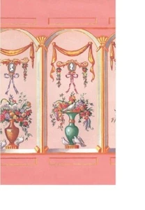 Carta da parati casa delle bambole bouquet francese blush #MG193D23 - Foto 1 di 1