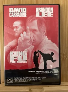 KUNG FU THE MOVIE - DVD - BRANDON LEE- Region 4 Rare - Bild 1 von 2