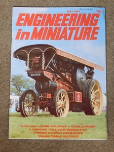 ENGINEERING IN MINIATURE MAGAZINE MAY 1983 VOLUME 4 No 12 - Picture 1 of 1