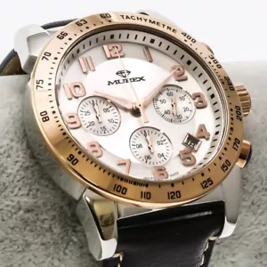 Orologio Cronografo Murex - Swiss Made Chronograph -MUC564-SRL-1 Svizzero Ronda - Foto 1 di 16