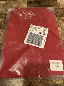 Woman Within Women's Plus Size 18/20 L Short Sleeve Elbow-Sleeve Polo Tunic NEW - Picture 1 of 7