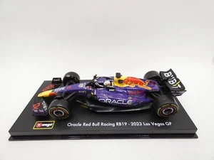 Oracle Red Bull Racing RB19 Max Verstappen #1 Las Vegas GP 2023 1/43 Bburago F1 - Imagen 1 de 3