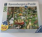 New Ravensburger Premium Puzzle At The Dog Park 500 Pieces