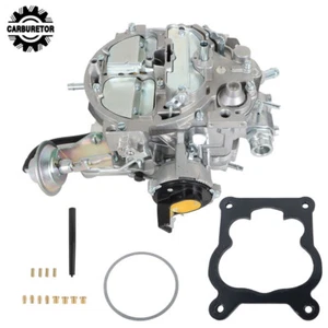 For Marine 4 BBL Rochester Quadrajet 350 Electric Choke Mercruiser Carburetor - Picture 1 of 10