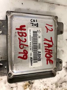 2010-2014 chevy tahoe engine brain box pcm ecm ebx part # 12633238 abhb pem - Picture 1 of 2