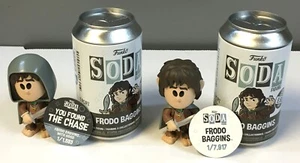 Funko Soda! Lord of the Rings: Frodo Baggins CHASE 1/1583 + Common Figure Set wh - Picture 1 of 2