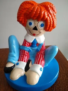 Raggedy Andy Cookie Jar Lid Only - Picture 1 of 4