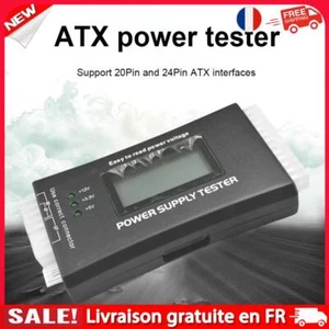 Testeur d'alimentation d'ordinateur avec écran LCD 20/24 broches, mesure pour AT - Bild 1 von 12