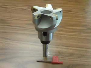 3" 75 degree indexable face shell mill,milling cutter,MT2 arbor APKT 506-75AP-30 - Picture 1 of 3