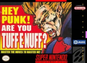 Cartucho Hey Punk Are You Tuff E Nuff (Super Nintendo SNES) ¡Solo limpio probado! - Imagen 1 de 2