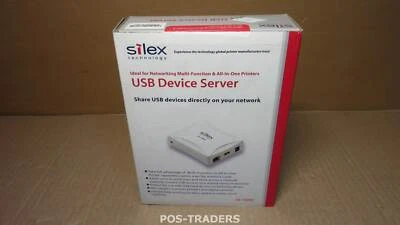 SILEX TECHNOLOGY SX1000U - USB Device Server/Print Server - NEU NEW IN BOX - Image 1 of 2