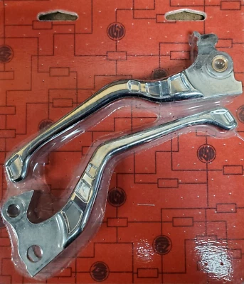 Juego de palancas de freno/embrague RSD 14-20 XL Avenger Inlay, cromo - 0062-4014-CH Foto 1 de 4