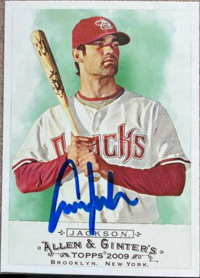 Topps Allen & Ginter #202 2009 autografiado por Conor Jackson Foto 1 de 1
