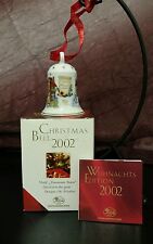 Christmas Bell Hutschenreuther  Hanseatic Town Ole Winter 25 years 2002