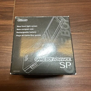 Game Boy Advance SP Onyx Black 2268 JAPAN - Picture 1 of 22