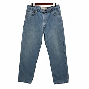 Jeans Levi's 550 Relaxed Fit Uomo Taglia 36x30 Gamba Dritta Blu Effettivo 36x29,5 - Foto 1 di 11